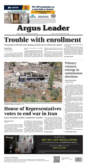 Cover of Argus Leader