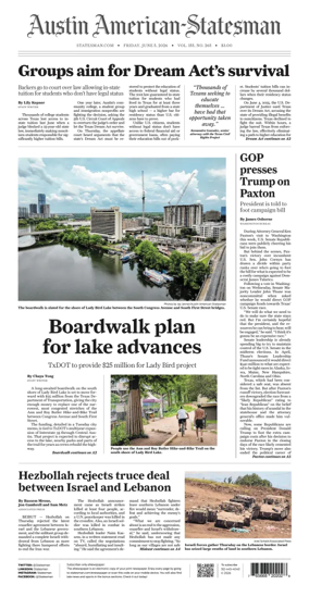 Cover of Austin American-Statesman