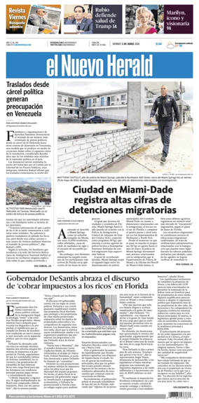 Cover of El Nuevo Herald