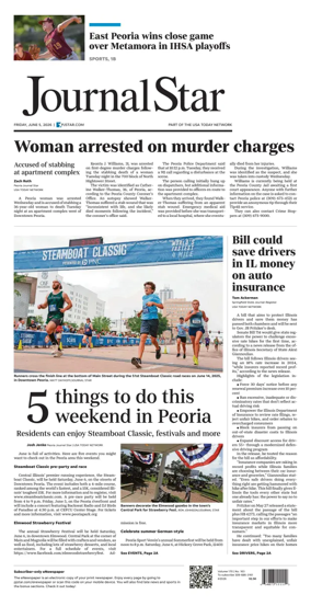 Cover of Journal Star (Peoria)