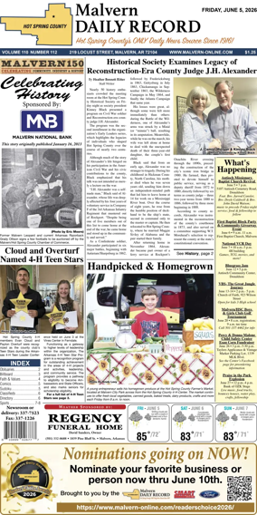 Cover of Malvern Daily Record