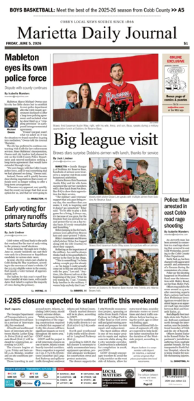 Cover of Marietta Daily Journal
