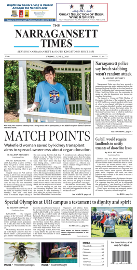 Cover of Narragansett Times