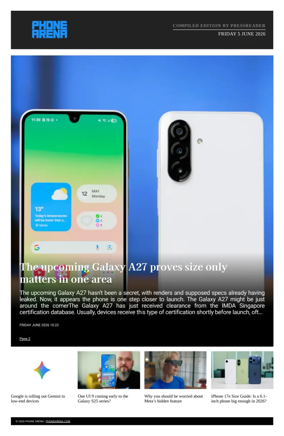 Cover of Phone Arena - Compiled Edition