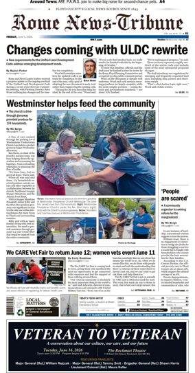 Cover of Rome News-Tribune