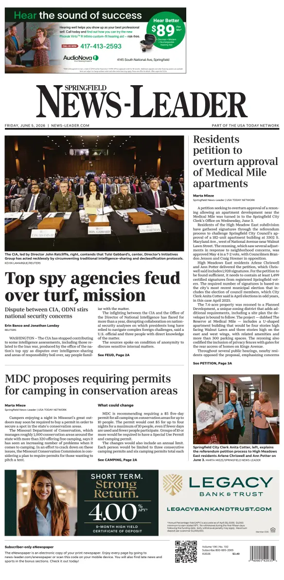 Cover of Springfield News-Leader