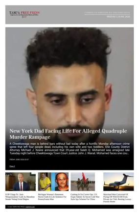 Cover of Tampa Free Press