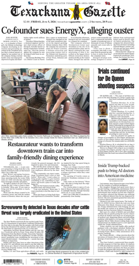 Cover of Texarkana Gazette