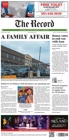 Cover of The Bergen Record