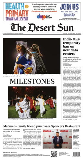 Cover of The Desert Sun