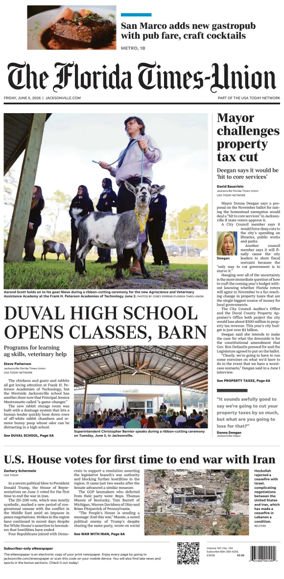 Cover of The Florida Times-Union