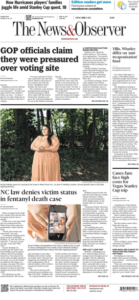 Cover of The News & Observer