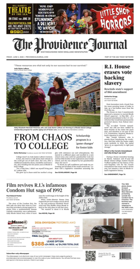 Cover of The Providence Journal