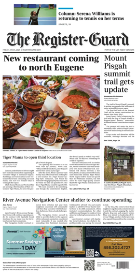 Cover of The Register-Guard