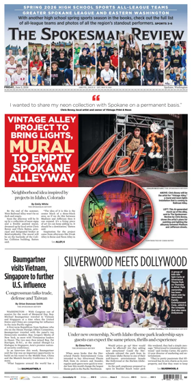 Cover of The Spokesman-Review (Spokane)