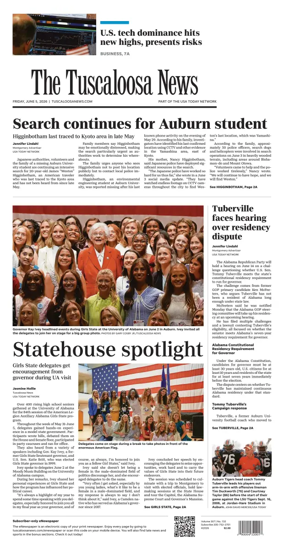 Cover of The Tuscaloosa News