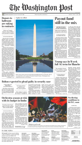 Cover of The Washington Post