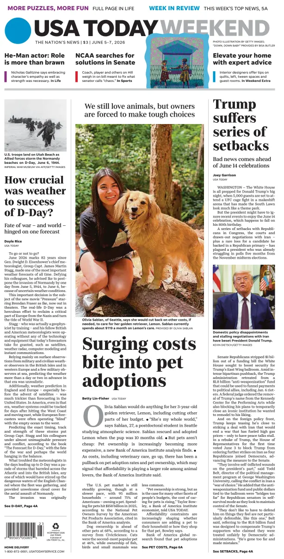 Cover of USA TODAY US Edition