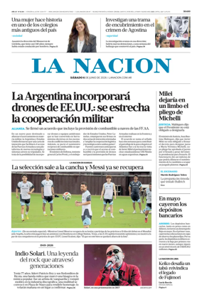 Cover of La Nacion