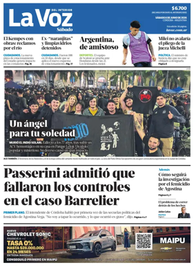 Cover of La Voz del Interior