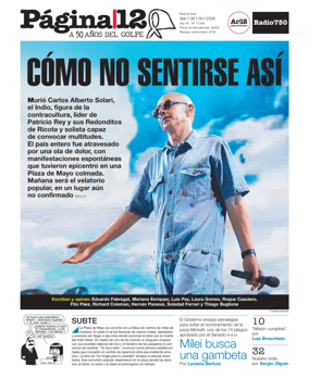 Cover of Pagina 12