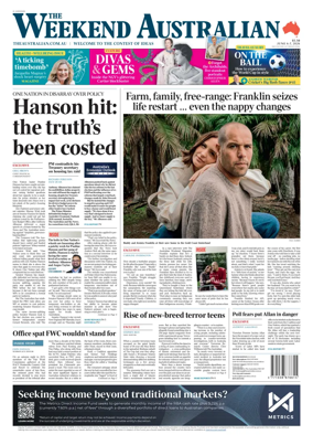 Cover of The Australian