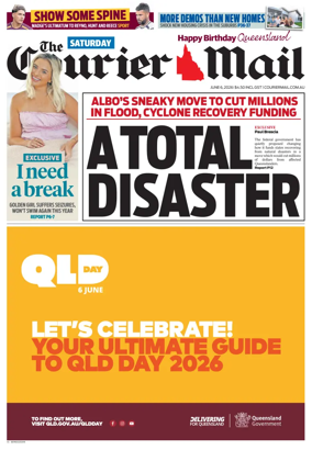Cover of The Courier-Mail