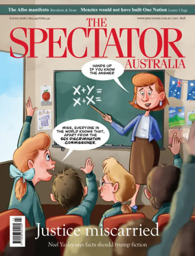 Cover of The Spectator (Australia)
