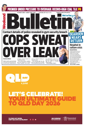 Cover of Townsville Bulletin