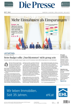 Cover of Die Presse