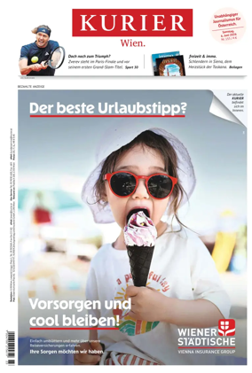 Cover of Kurier (Samstag)