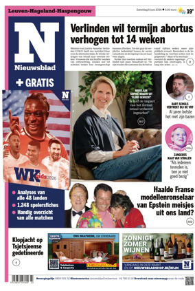 Cover of Het Nieuwsblad