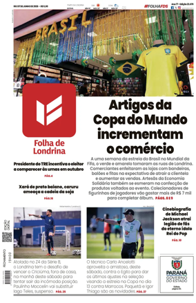 Cover of Folha de Londrina