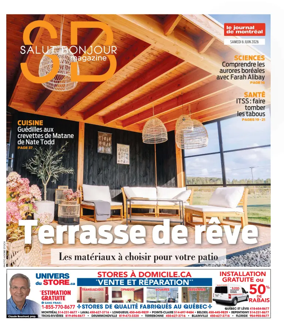 Cover of Le Journal de Montreal - Salut Bonjour Magazine