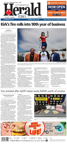 Cover of Lethbridge Herald