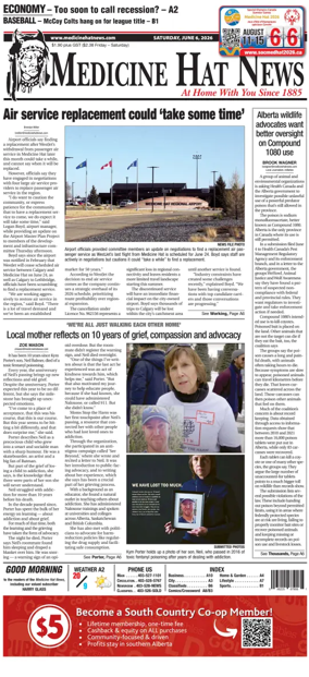 Cover of Medicine Hat News