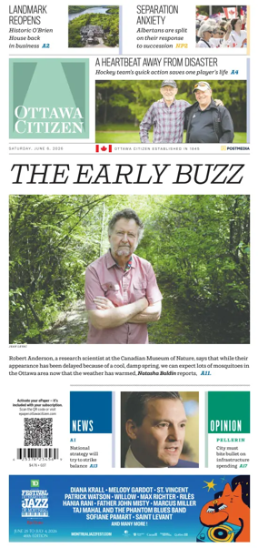 Cover of Ottawa Citizen