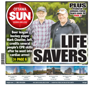 Cover of Ottawa Sun