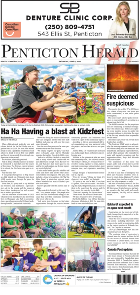 Cover of Penticton Herald
