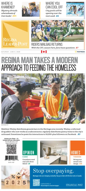 Cover of Regina Leader-Post