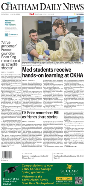 Cover of The Chatham Daily News