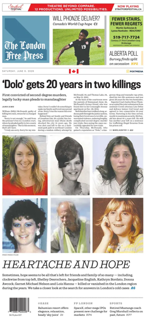 Cover of The London Free Press