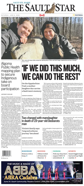 Cover of The Sault Star