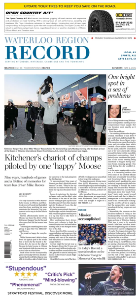 Cover of Waterloo Region Record
