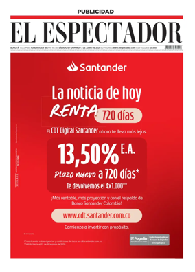 Cover of El Espectador