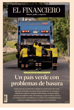 Cover of El Financiero (Costa Rica)