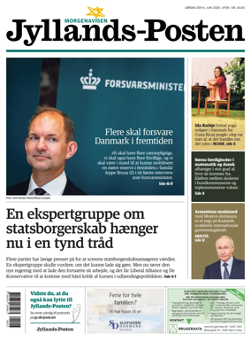 Cover of Jyllands-Posten