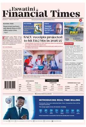 Cover of Eswatini Financial Times