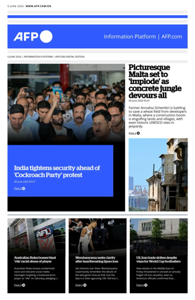 Cover of AFP English