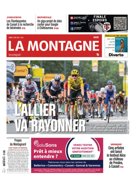 Cover of La Montagne (Vichy)